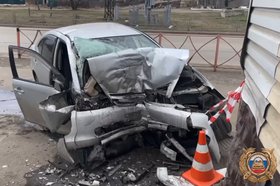 Авария в Черемхово. Скриншот видео Госавтоинспекции Иркутской области