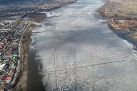 Катангский район. СКриншот видео ГУ МВД России по Иркутской области