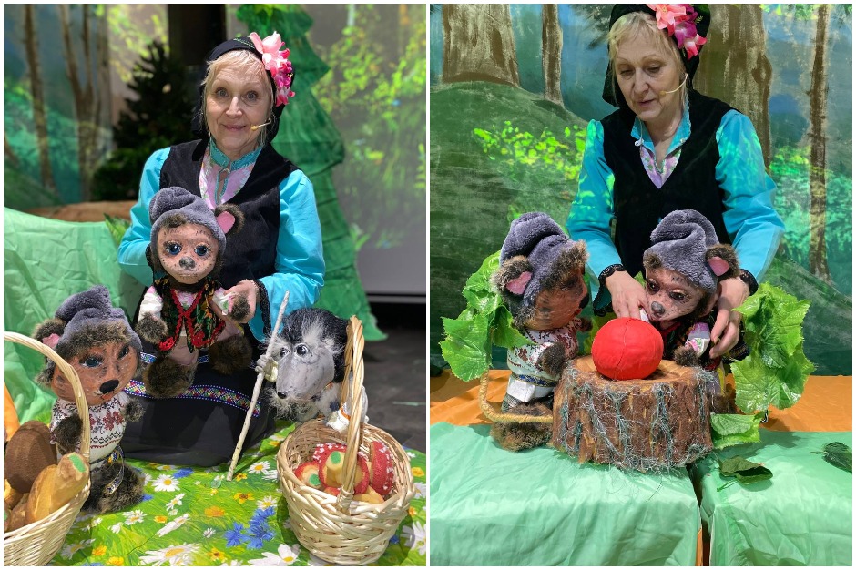 Сказка в «Пушистом театре». Фотографии предоставлены «Сибирским зоопарком»