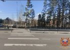Место аварии. Фото предоставлено Госавтоинспекцией города