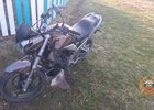 Мотоцикл. Скриншот видео Госавтоинспекции Иркутской области