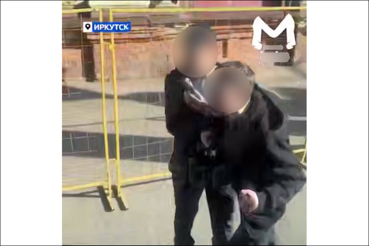 Скриншот видео из телеграм-канала Babr Mash