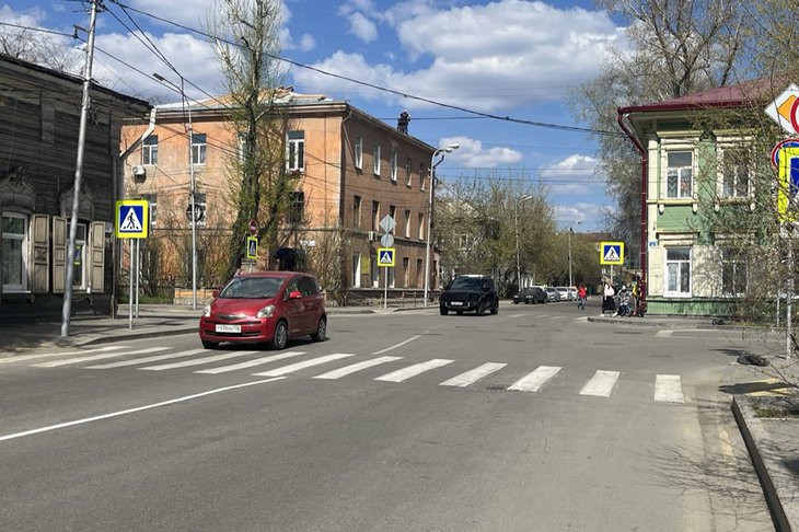 Улица. Фото пресс-службы правительства Иркутской области