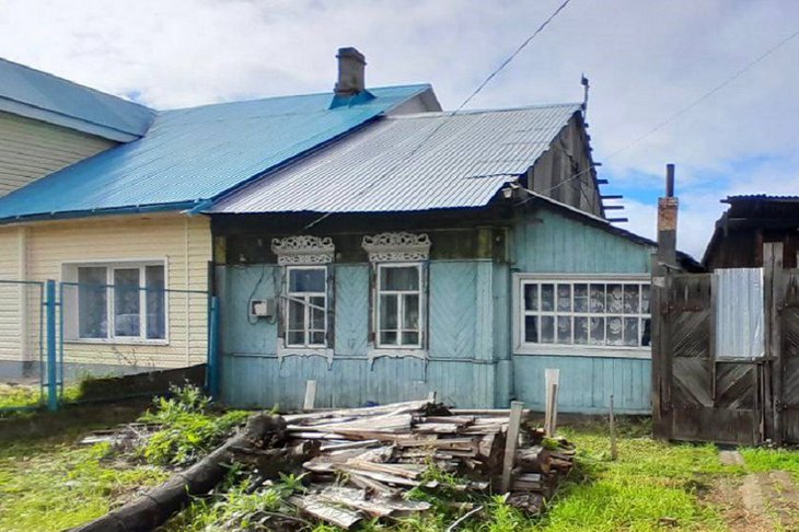 Дом, в котором женщина убила сожителя. Фото пресс-службы СУ СКР по Иркутской области