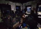 Дом, где произошел пожар. Фото ГУ МЧС России по Иркутской области