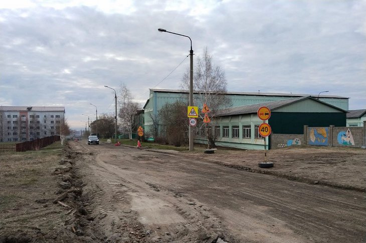 Улица Ярославского. Фото из телеграм-канала Елены Красноштановой
