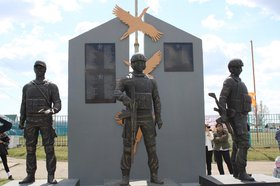 Мемориал в Кутулике. Фото из телеграм-канала правительства Иркутской области