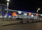 Украшенное здание. Фото из телеграм-канала аэропорта Иркутска