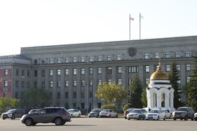 Здание правительства Иркутской области. Фото пресс-службы правительства региона
