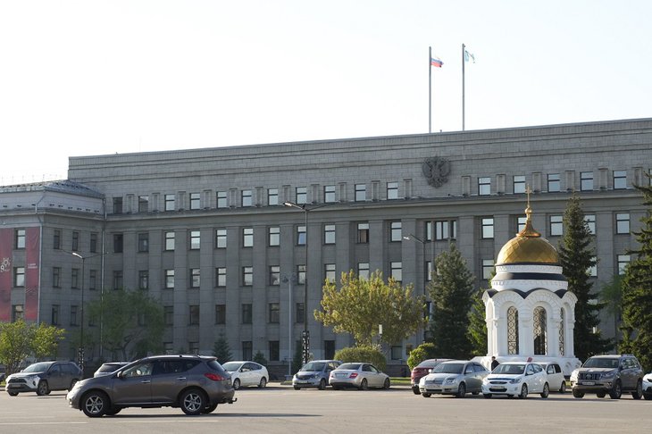 Здание правительства Иркутской области. Фото пресс-службы правительства региона