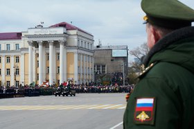 Парад Победы. Фото Маргариты Романовой, IRK.ru