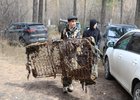 Уборка мусора. Фото пресс-службы администрации Иркутска