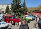 Выставка ретроавтомобилей. Фото из телеграм-канала Юрия Козлова