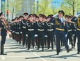 Уже второй год подряд в Параде участвуют суворовцы Иркутского суворовского военного училища.