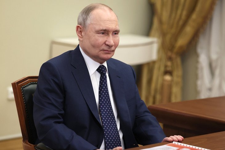 Владимир Путин. Фото с сайта Кремля