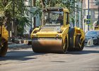 Ремонт дороги. Фото Маргариты Романовой, IRK.ru