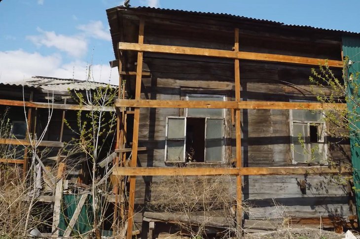 Доходный дом купца Аарона Рова. Скриншот видео службы по охране объектов культурного наследия Иркутской области