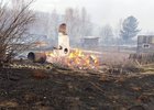 Сгоревший участок. Фото из телеграм-канала Николая Дружинина