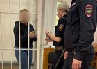 Подозреваемая в зале суда. Фото пресс-службы СУ СК России по Иркутской области