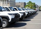 Машины. Фото пресс-службы правительства Иркутской области