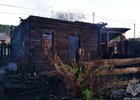 Сгоревший дом. Фото ГУ МЧС России по Иркутской области