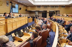 Сессия Законодательного собрания. Фото IRK.ru