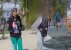 Конфликт школьниц. Скриншот видео пресс-службы ГУ МВД России по Иркутской области