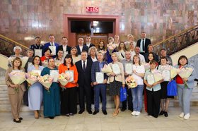 Участники конкурса проектов ТОС. Фото пресс-службы правительства региона