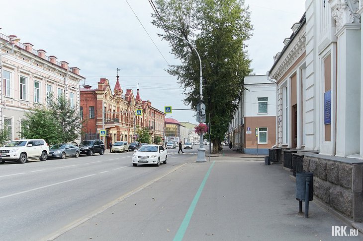 Улица Карла Маркса. Фото Маргариты Романовой, IRK.ru