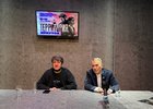 Художественный руководитель «Новой драмы» Вадим Карионов и режиссер театра «Чудак» Александр Говорин