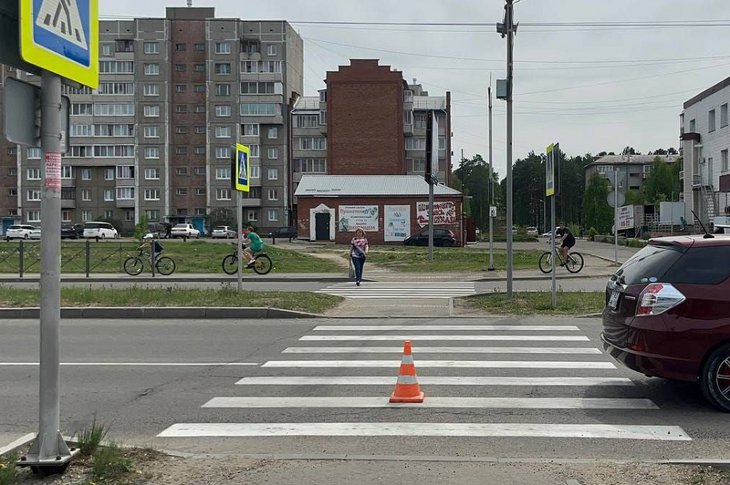 Место аварии. Фото Госавтоинспекции Иркутской области