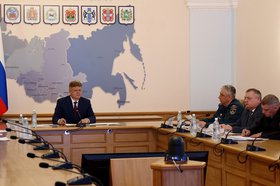 Совещание о подготовке к летней оздоровительной кампании. Фото пресс-службы правительства региона