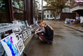 «Арт-подворье». Выставка-ярмарка во дворе Музея Валентина Распутина