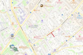 Пересечение Грязнова и Дзержинского. Скриншот с сайта Яндекс.Карты