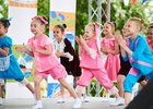 Дети выступают на дне города. Фото Маргариты Романовой, IRK.ru
