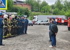 Пожарные учения. Фото очевидцев