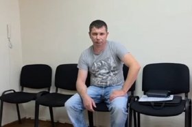 Водитель фуры. Скриншот видео пресс-службы Госавтоинспекции Иркутской области