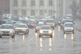 Мокрый снег. Фото из архива IRK.ru