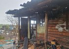 Сгоревший дом. Фото пресс-службы прокуратуры Иркутской области