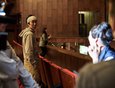 Бурятский театр оперы и балета гостит в Иркутске. Перед спектаклем «Лебединое озеро» журналистам показали, как готовятся к постановке.