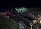 Пешеход шел по обочине дороги. Скриншот Госавтоинспекции города