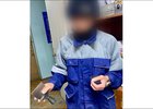Задержанный. Фото пресс-службы ГУ МВД России по Иркутской области