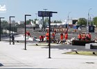 Дорожные работы на Ширямова. Скриншот видео из соцсетей Руслана Болотова