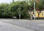 Сейчас на Степана Разина дорожных ограждений практически нет. Фото IRK.ru