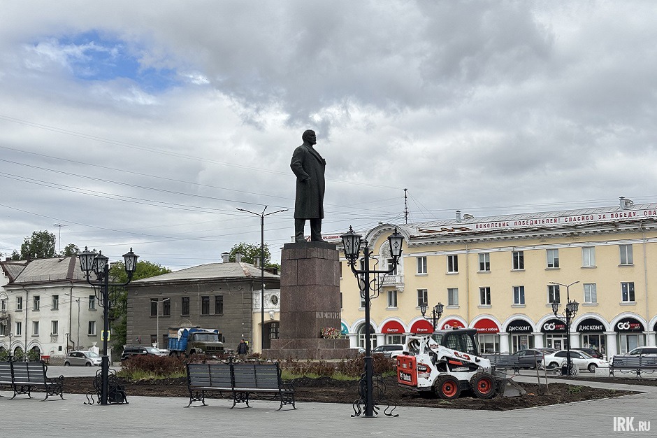 Памятник Ленину. Фото IRK.ru