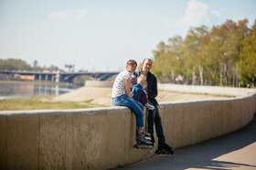 Семья с детьми. Фото: Маргарита Романова, IRK.ru