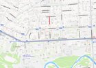 Участок, где вводят ограничение движения. Скриншот с сайта Яндекс.Карты