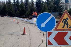Ремонт дорог. Фото пресс-службы правительства Иркутской области