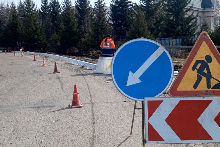 Ремонт дорог. Фото пресс-службы правительства Иркутской области