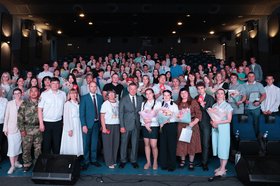 Церемония награждения. Фото пресс-службы правительства Иркутской области